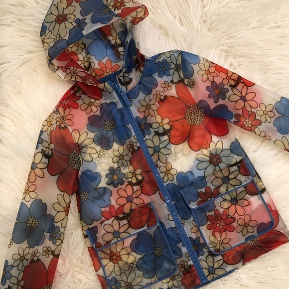 Mini Boden Other - Mini Boden❤️HOST PICK❤️ Raincoat in Groovy Flowers"